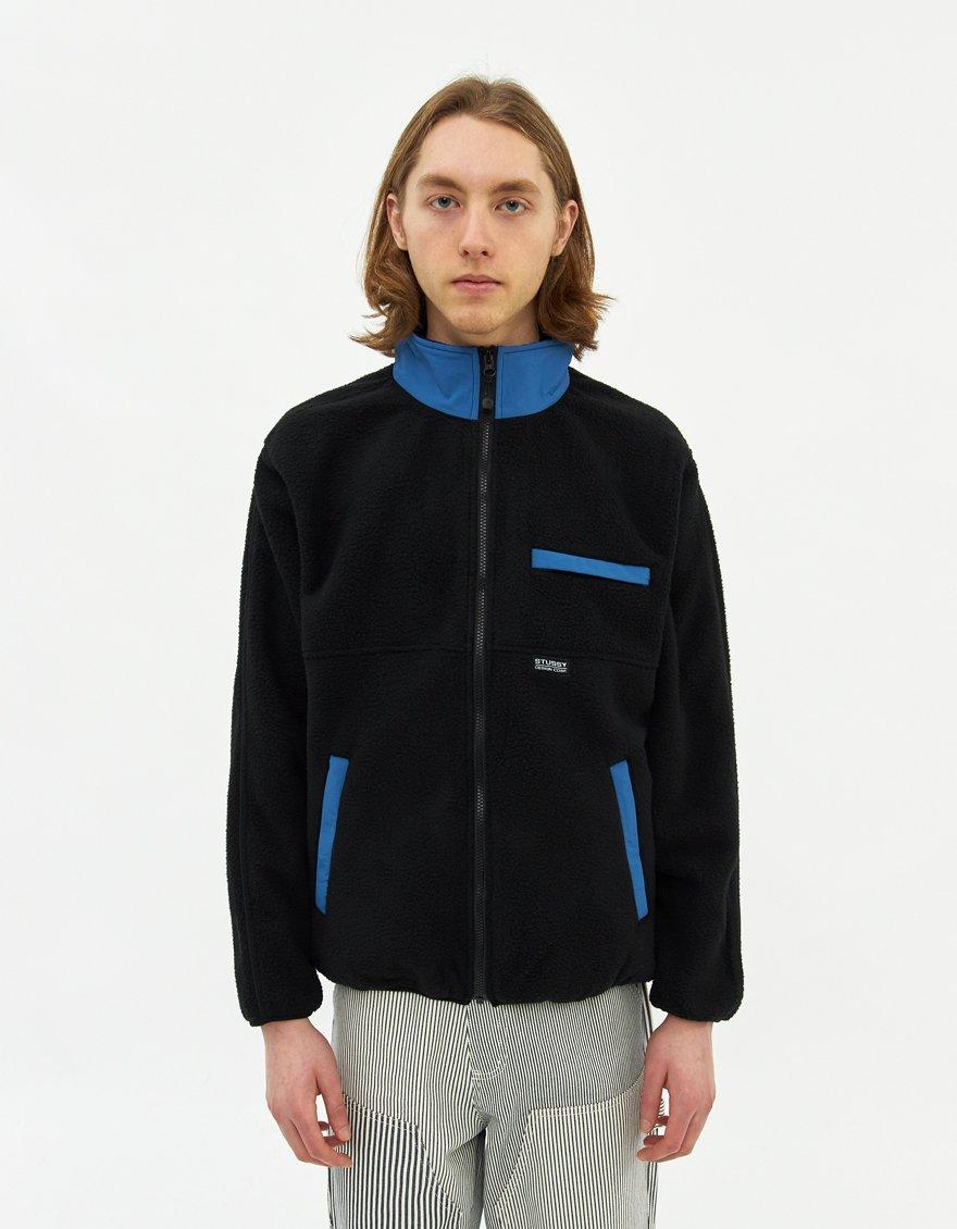 Download Stussy Synthetic Men's Nylon Mock Neck in Black for Men - Lyst