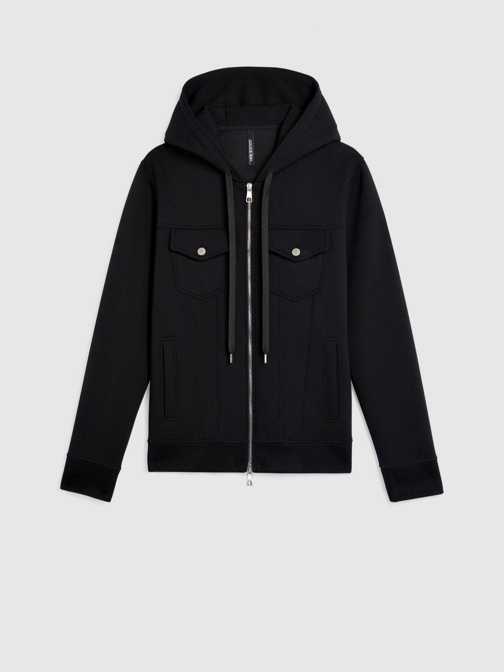 Mens hoodie hotsell with chest pocket
