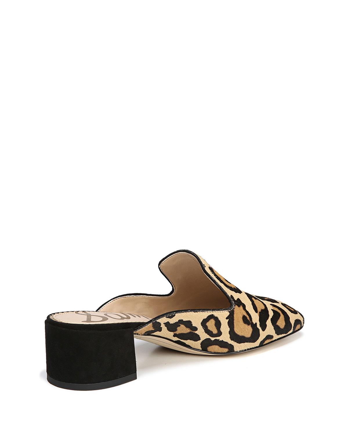 adair block heel mule