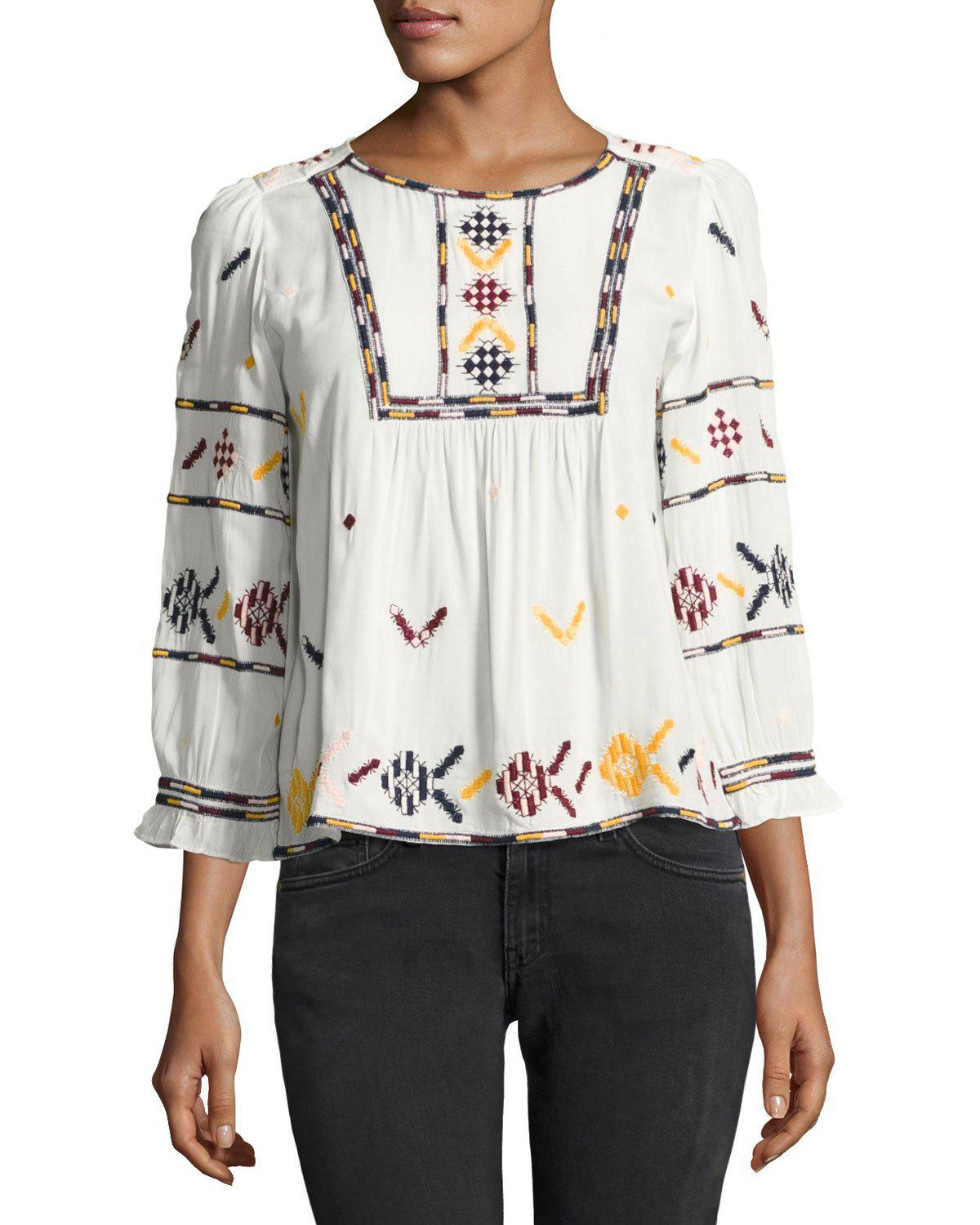 white peasant blouse uk