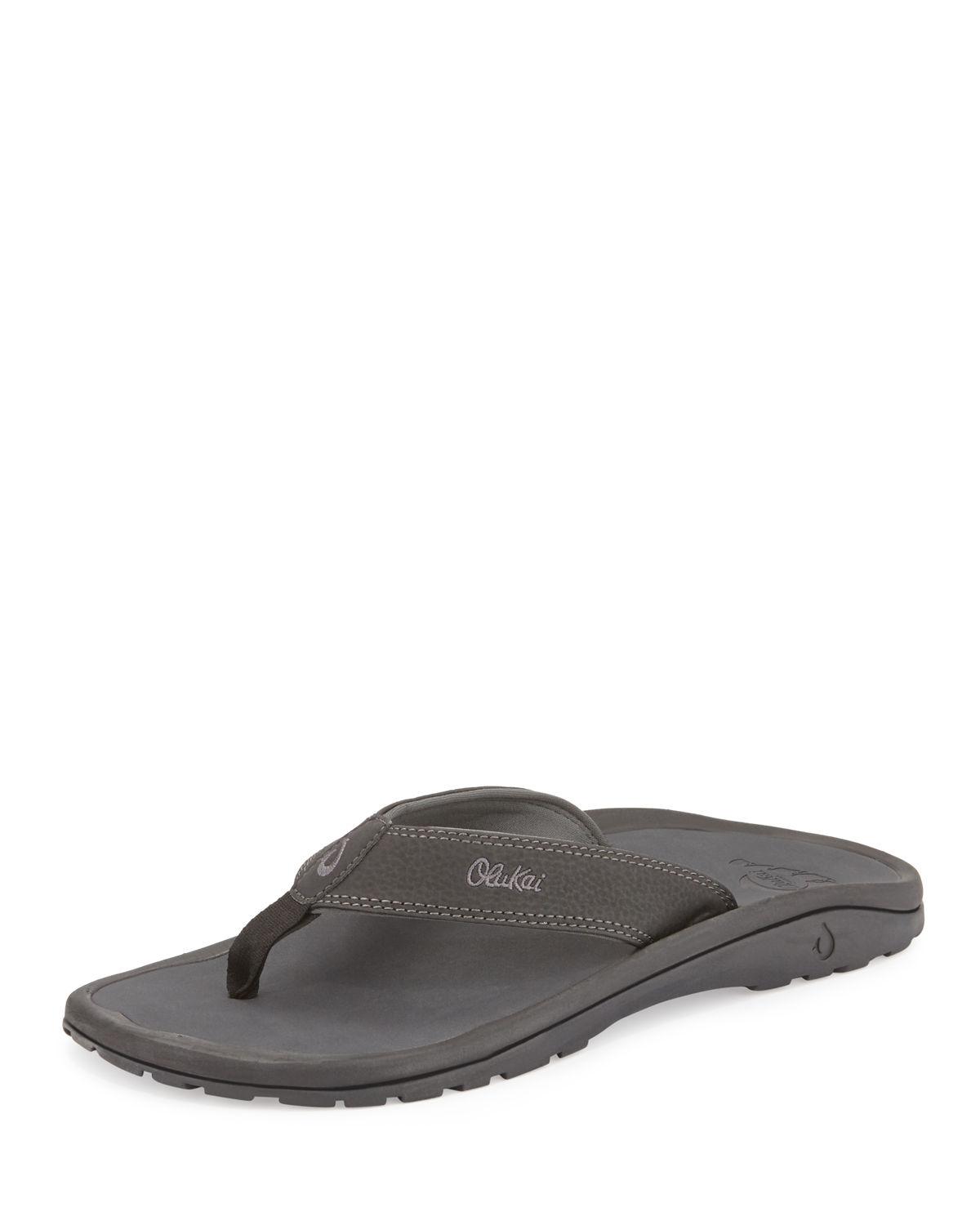 Olukai Ohana Men's Thong Sandals in Natural for Men Lyst