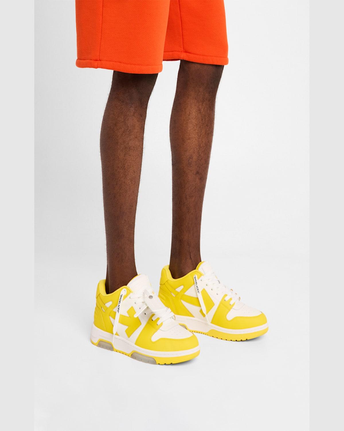 Off-White c/o Virgil Abloh Out Of Office Leather Low-Top  display picture 2