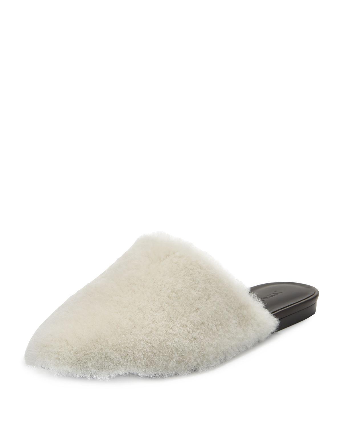 jenni kayne shearling lined mule