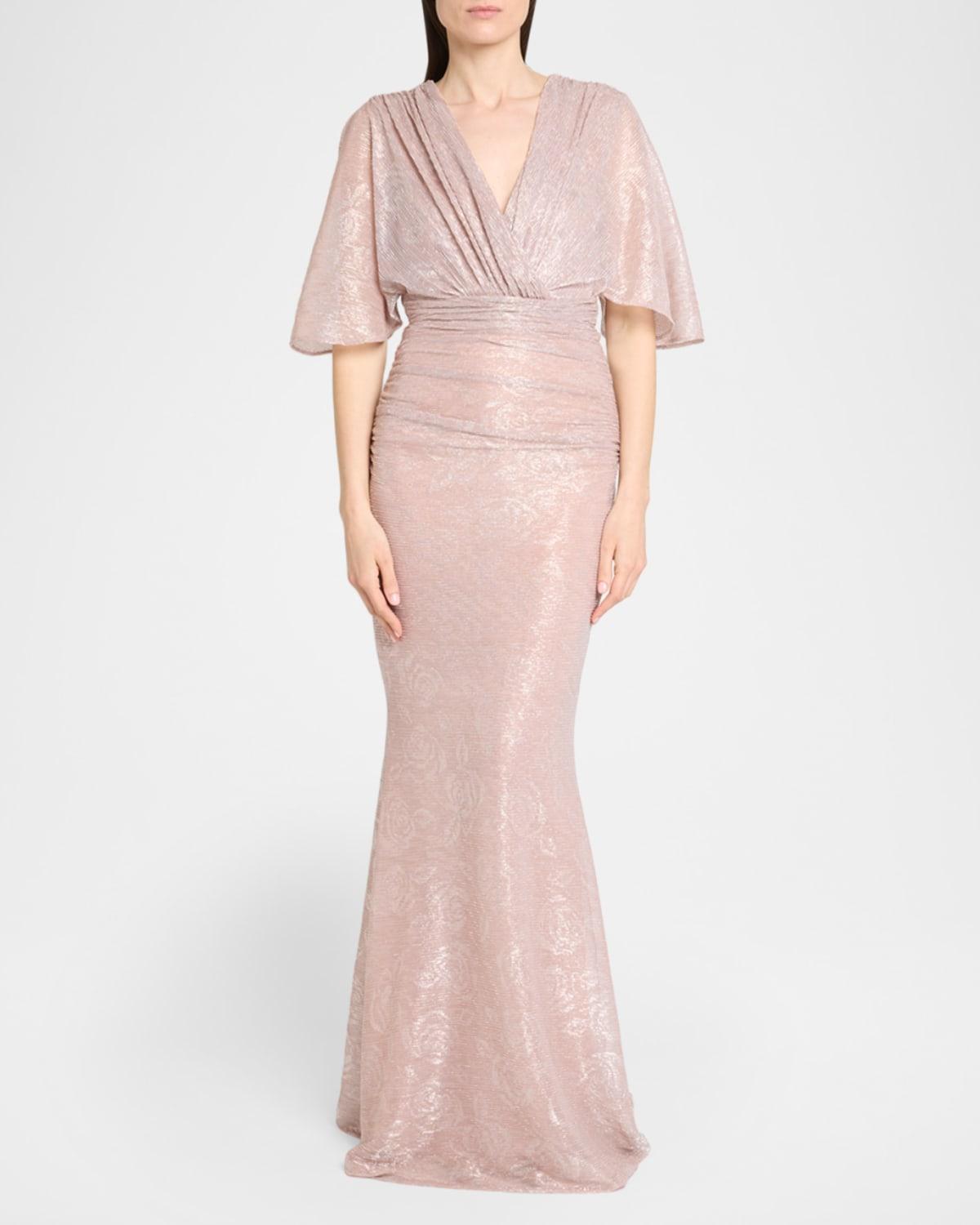 talbot runhof metallic lace midi dress Designer Talbot Runhof Metallic Lace Midi Dresses for Women - Up to 85% off