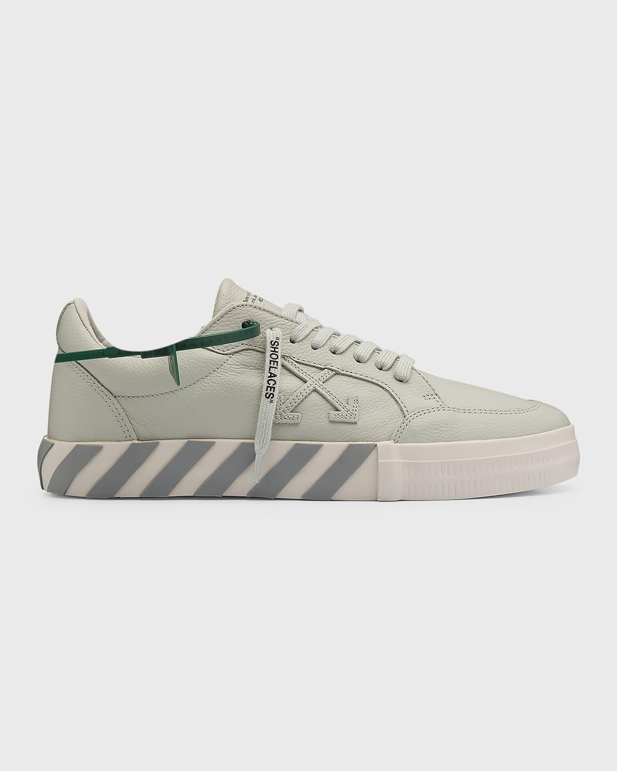 Off-White c/o Virgil Abloh Low Vulcanized Leather Low-top Sneakers in ...