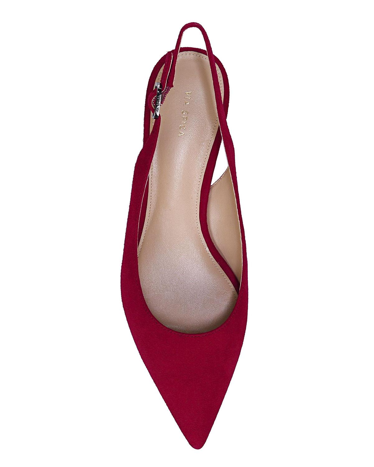 giana patent leather slingbacks by me too