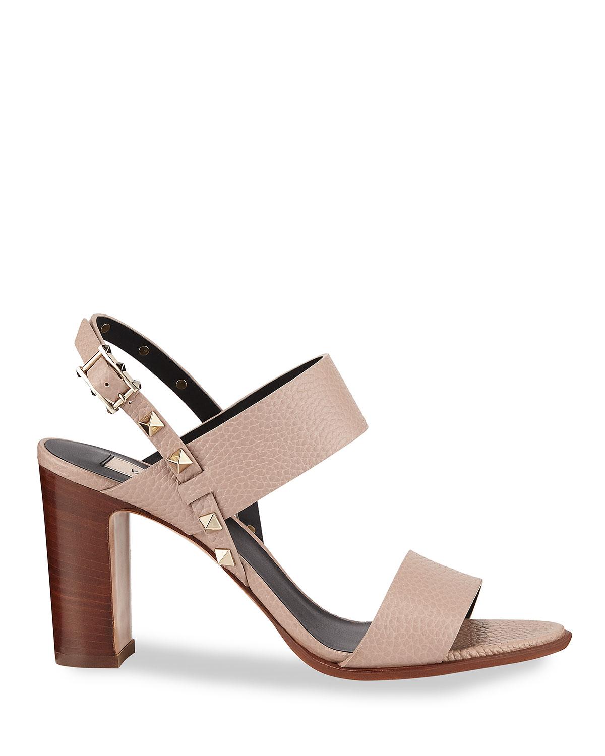 valentino double strap sandal