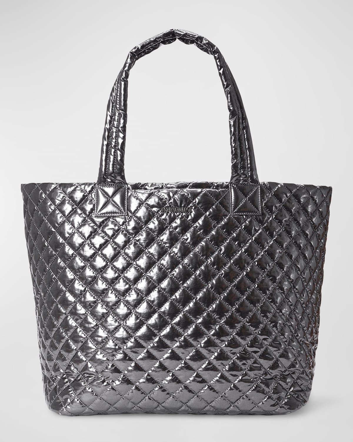 MZ Wallace Large Metro Deluxe Recycled Tote Bag in Black | Lyst