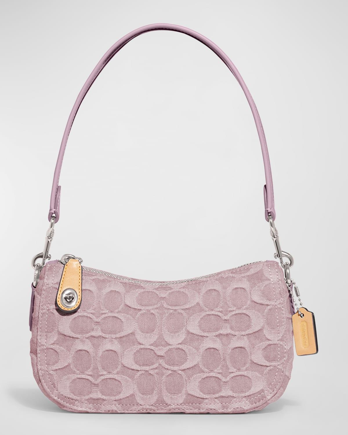 Neiman Marcus Vintage Pink Leopard Print Handbag / New 