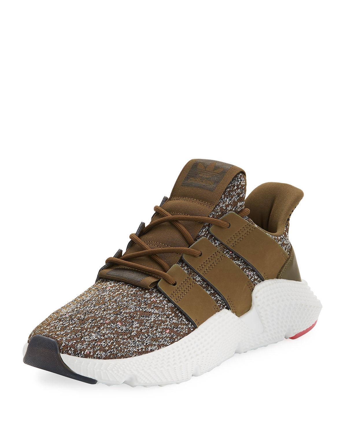 adidas Suede Men's Prophere Running Sneakers in Green for Men - Lyst