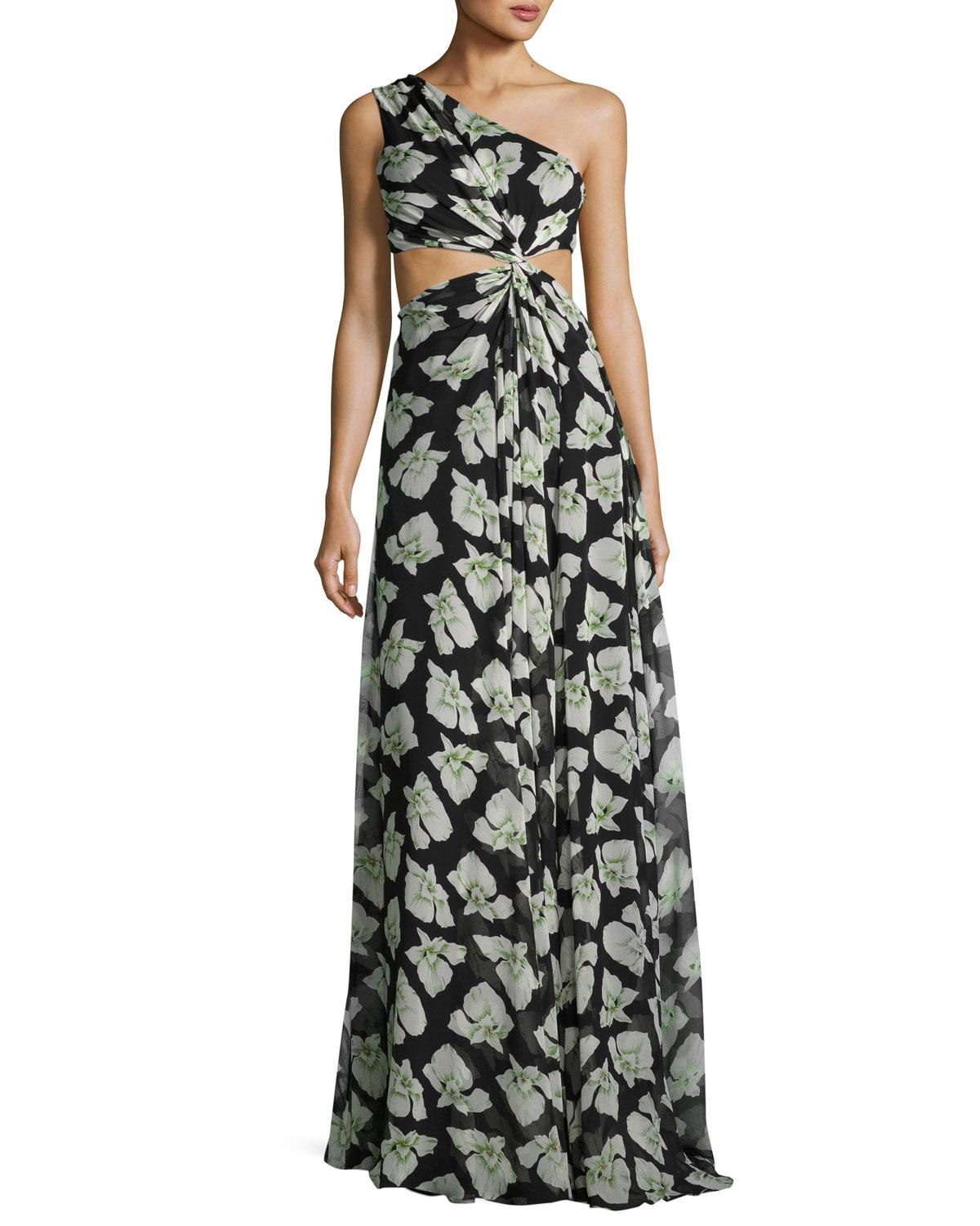 cinq a sept one shoulder dress