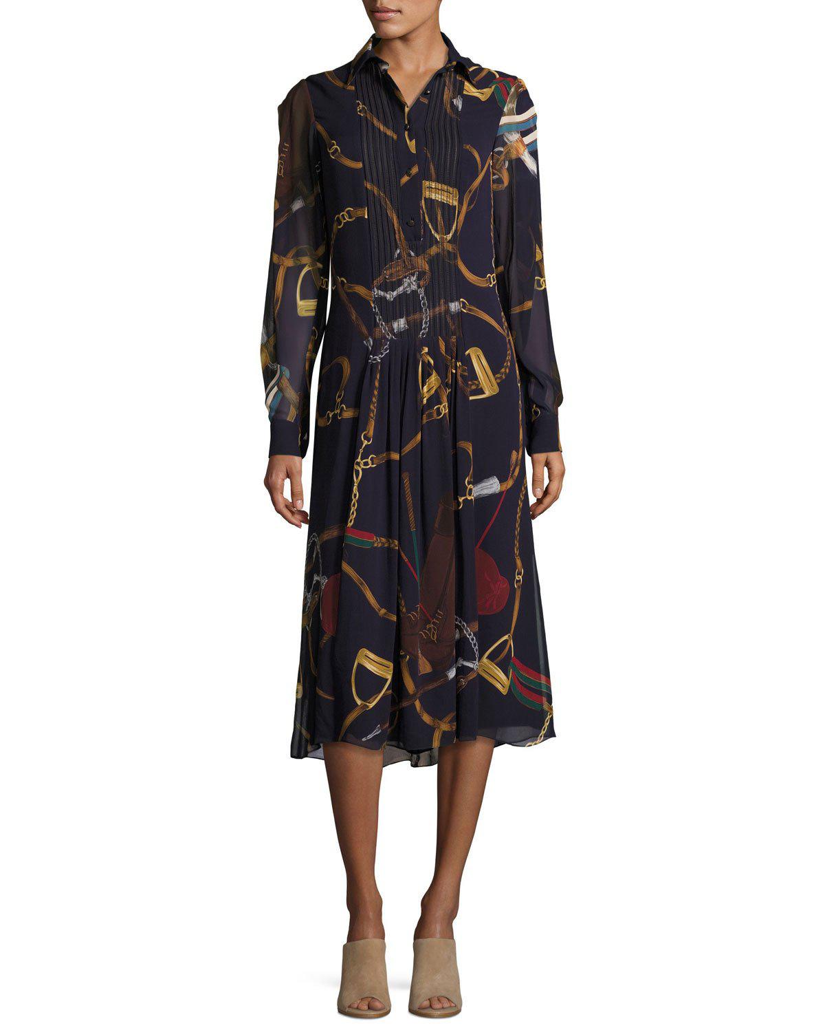 ralph lauren equestrian print