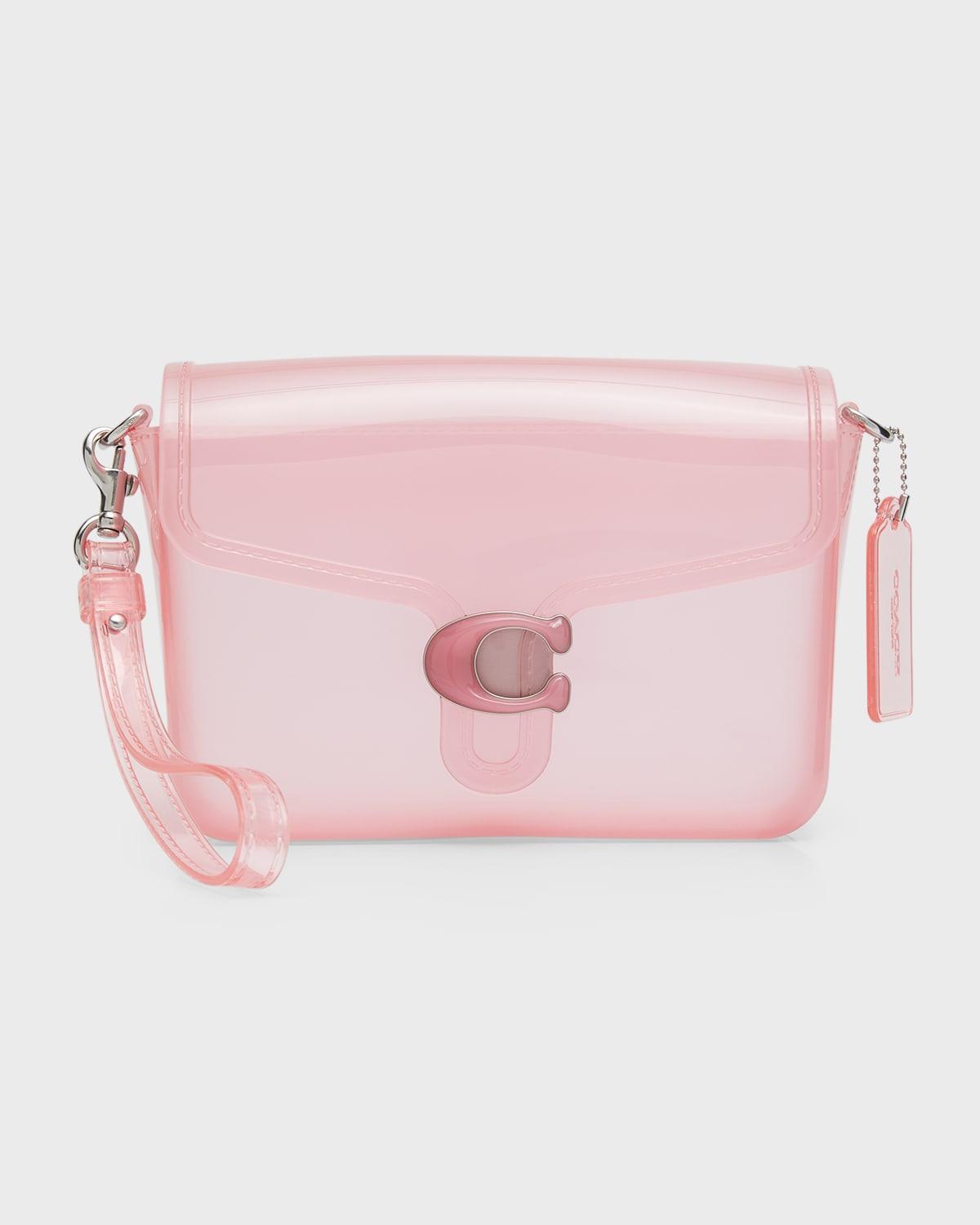 Pink Jelly Coach Purse