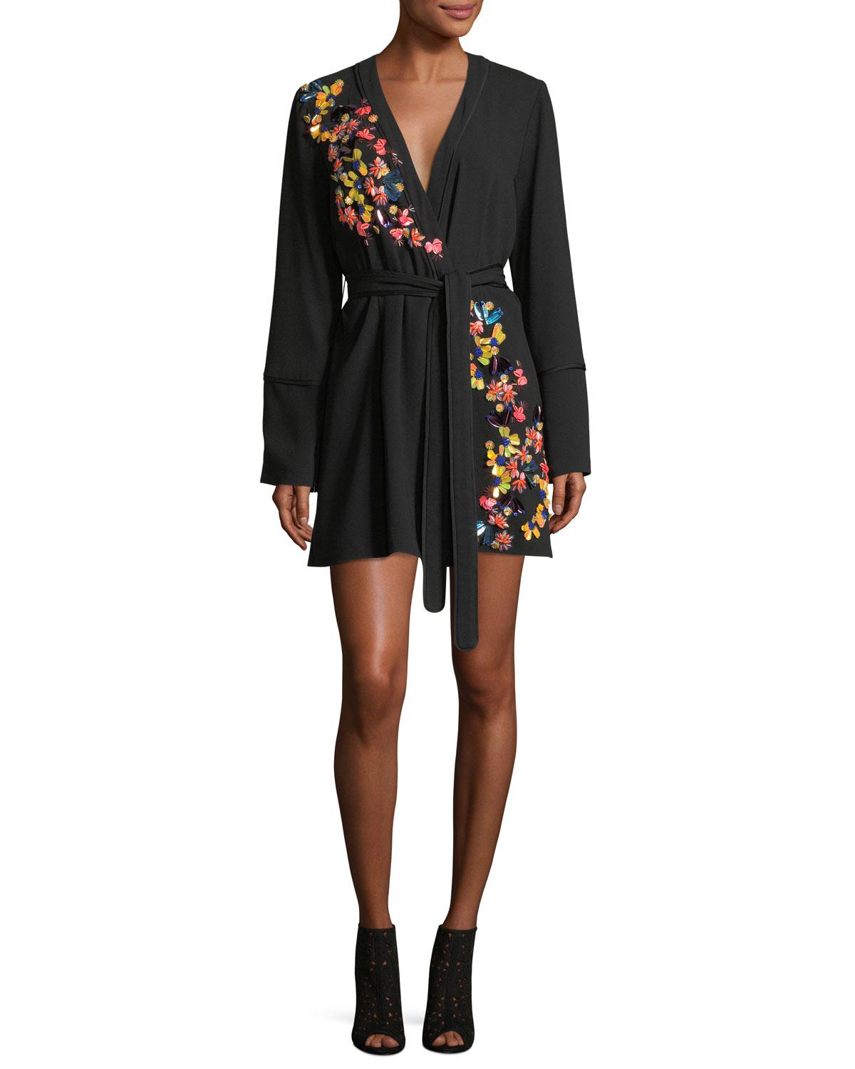 tanya taylor wrap dress