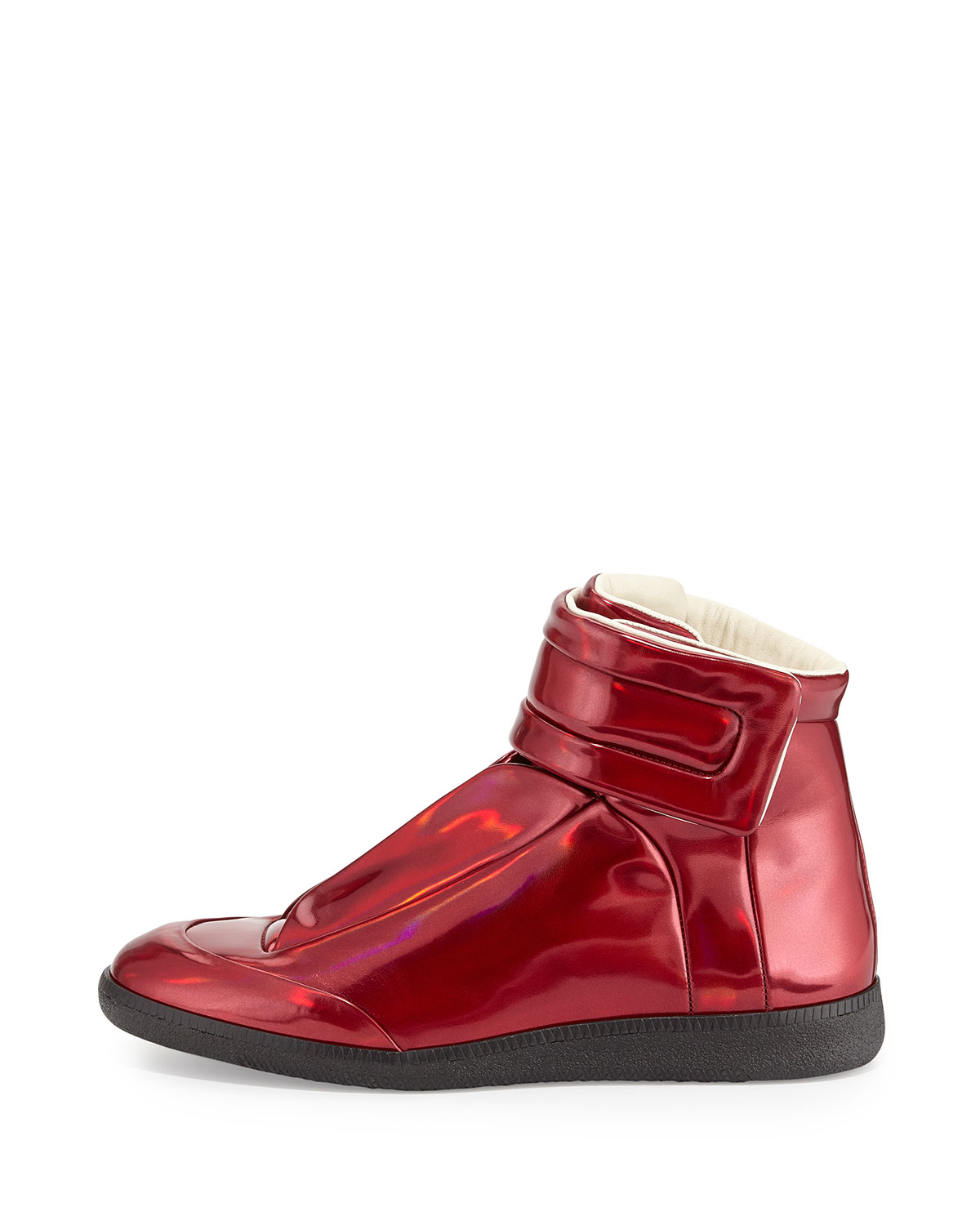 Maison Margiela Future Leather High-Top Sneakers in ...
