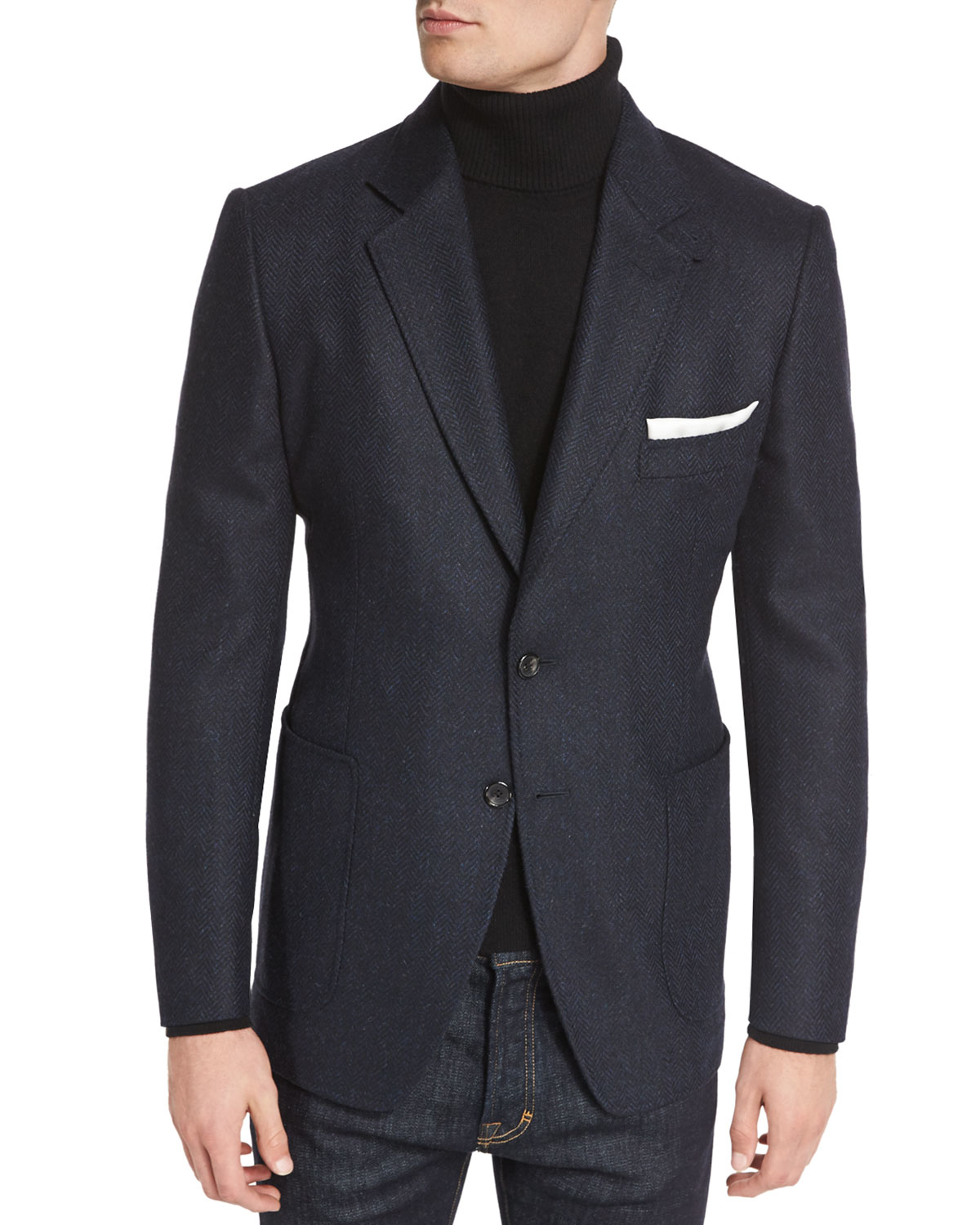 Tom ford navy blue barracuda #6