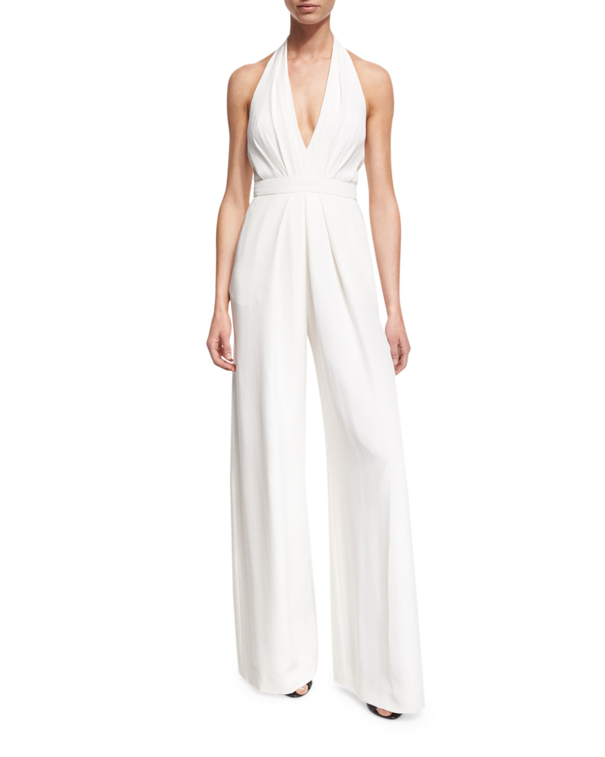 jill stuart white jumpsuit
