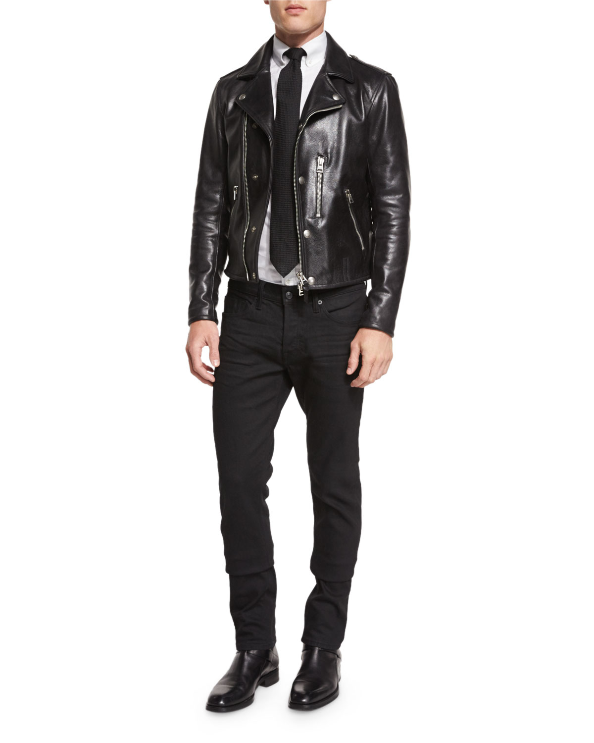 Black leather tom ford Clearance