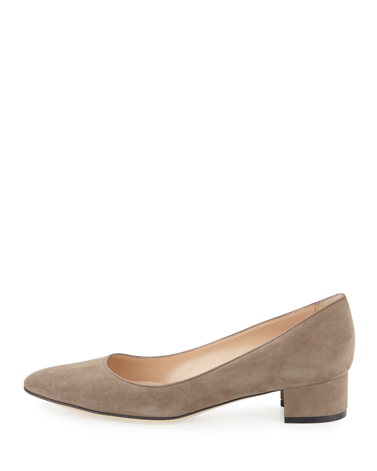 bone pumps low heel