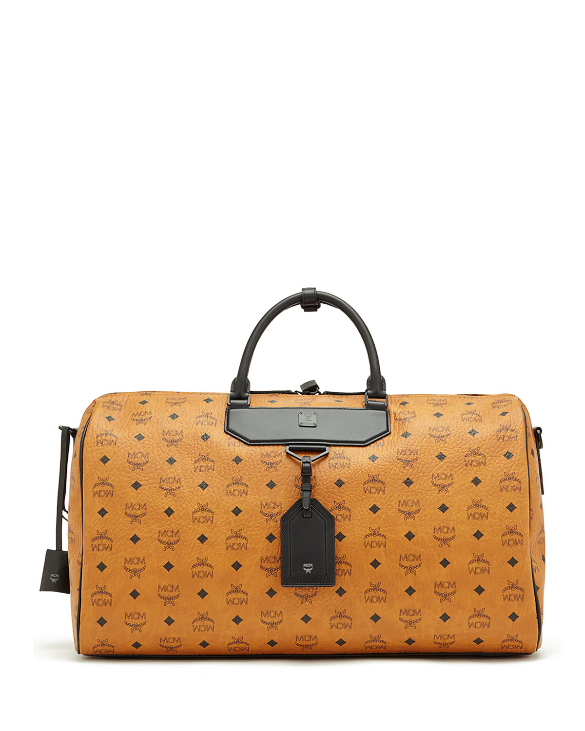 Mcm Nomad Coated Canvas Weekender Bag in Yellow | Lyst