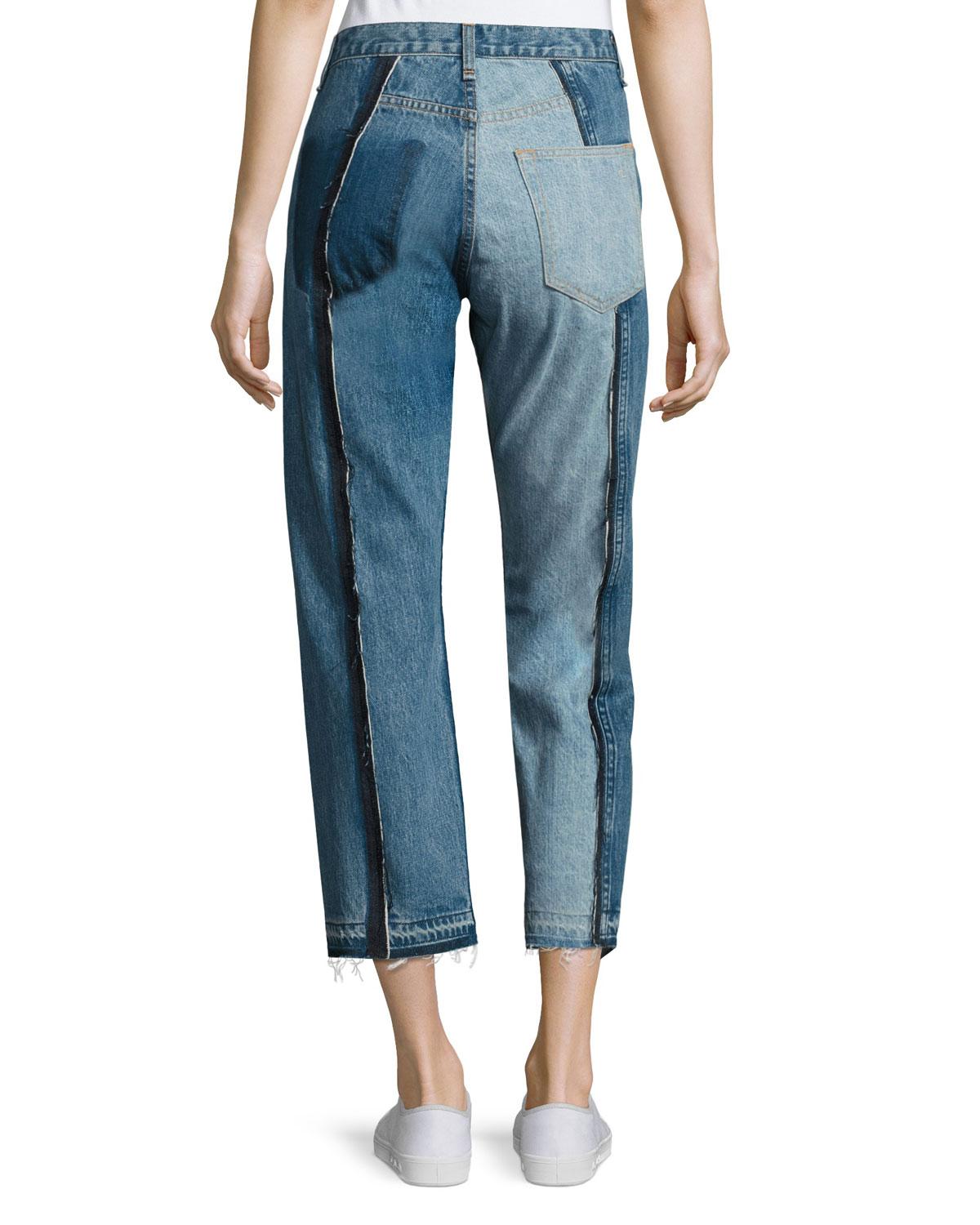 rag and bone two tone jeans