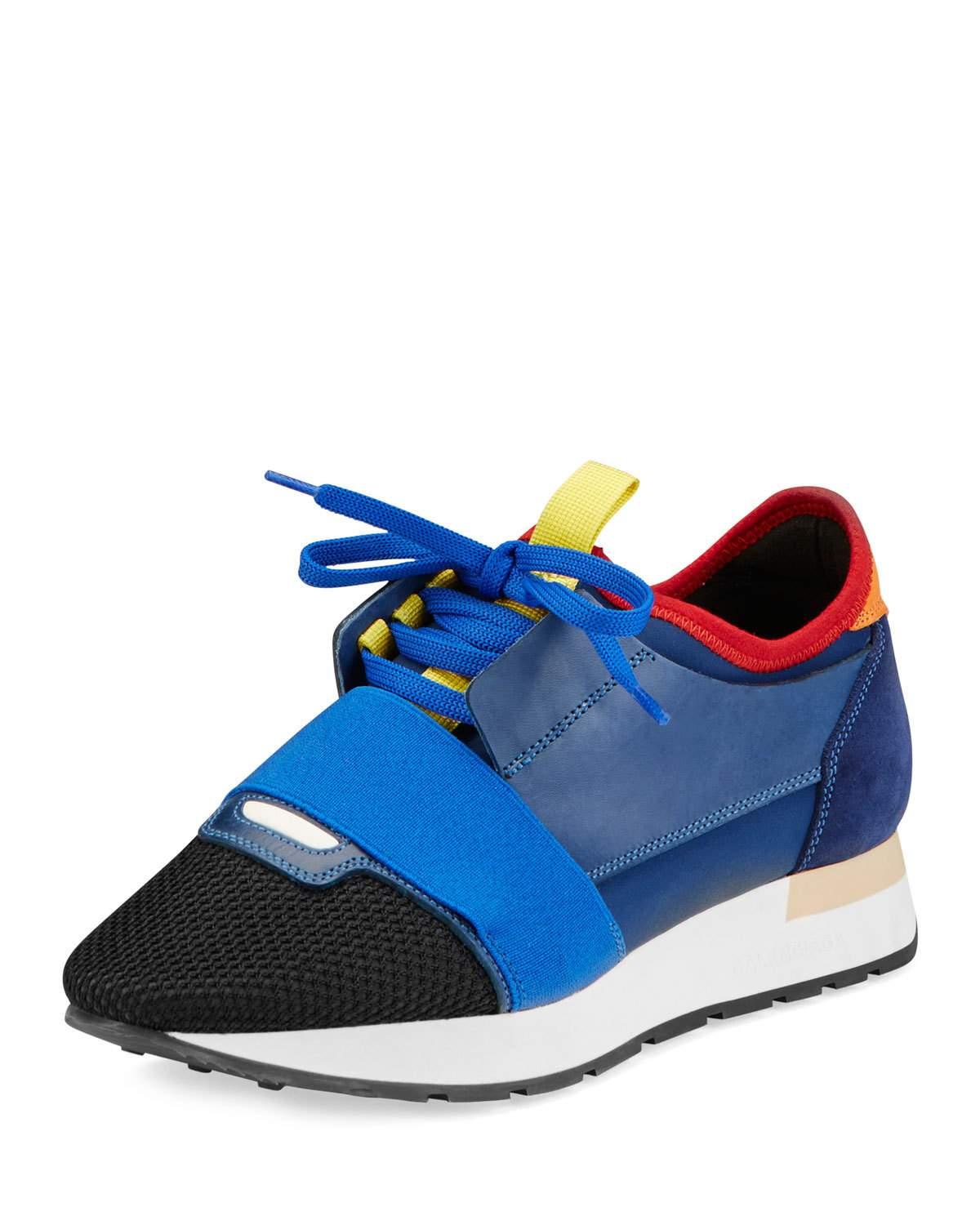 balenciaga shoes blue