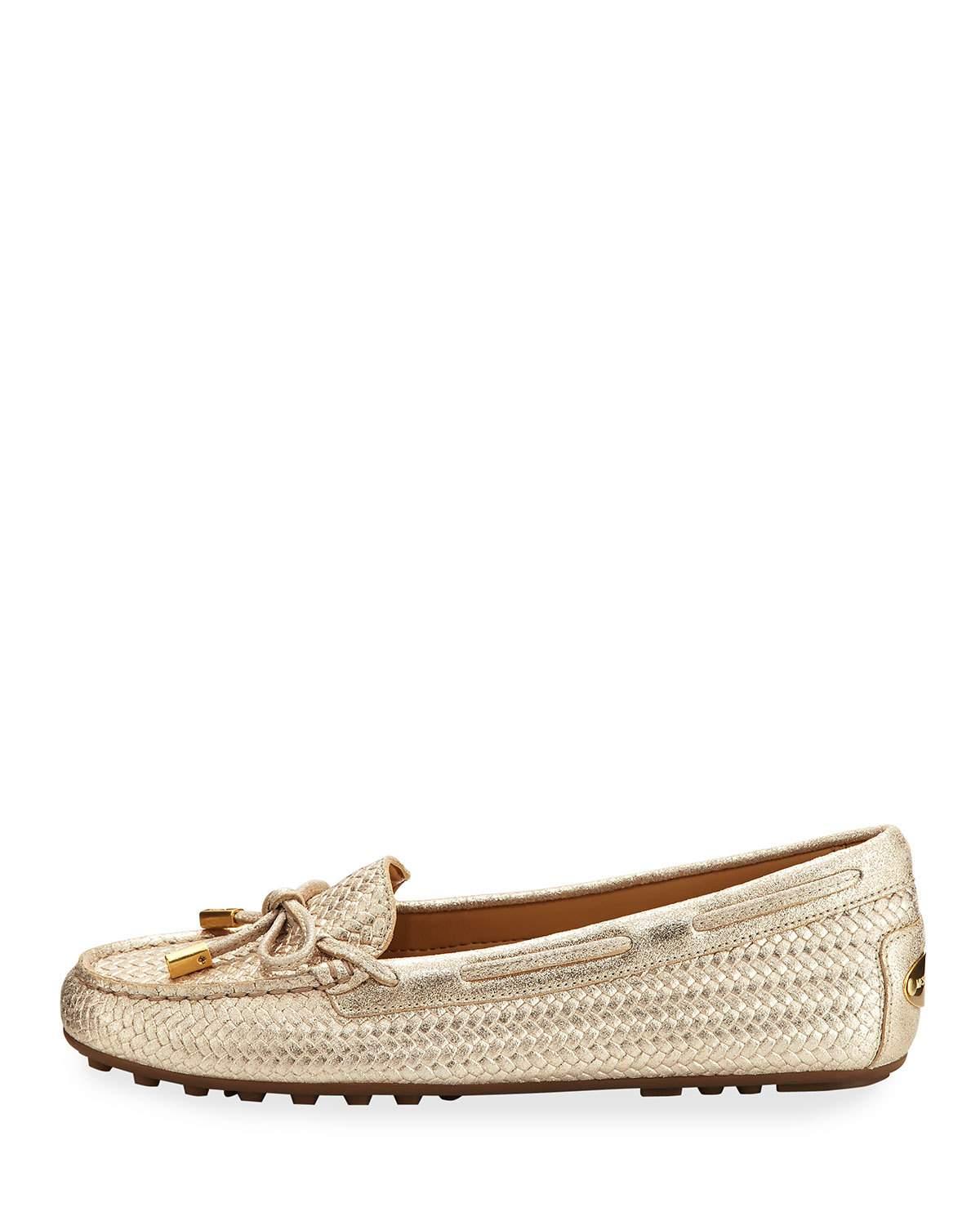 michael kors driving moccasins