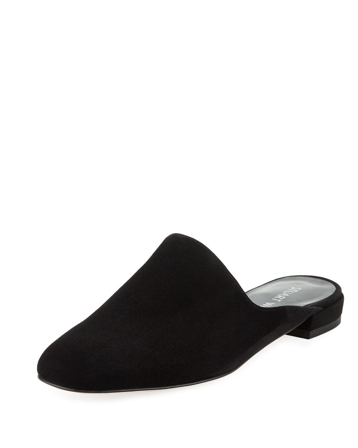 stuart weitzman khloe flat mule