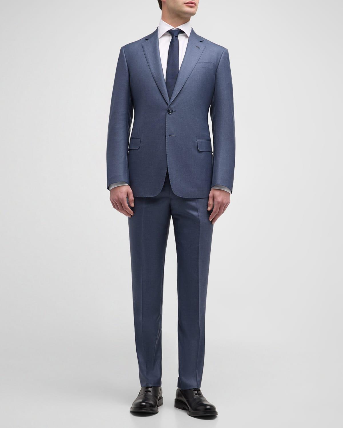 Giorgio armani 2025 blue suit