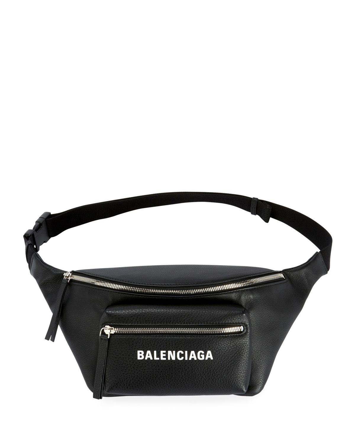 balenciaga white fanny pack