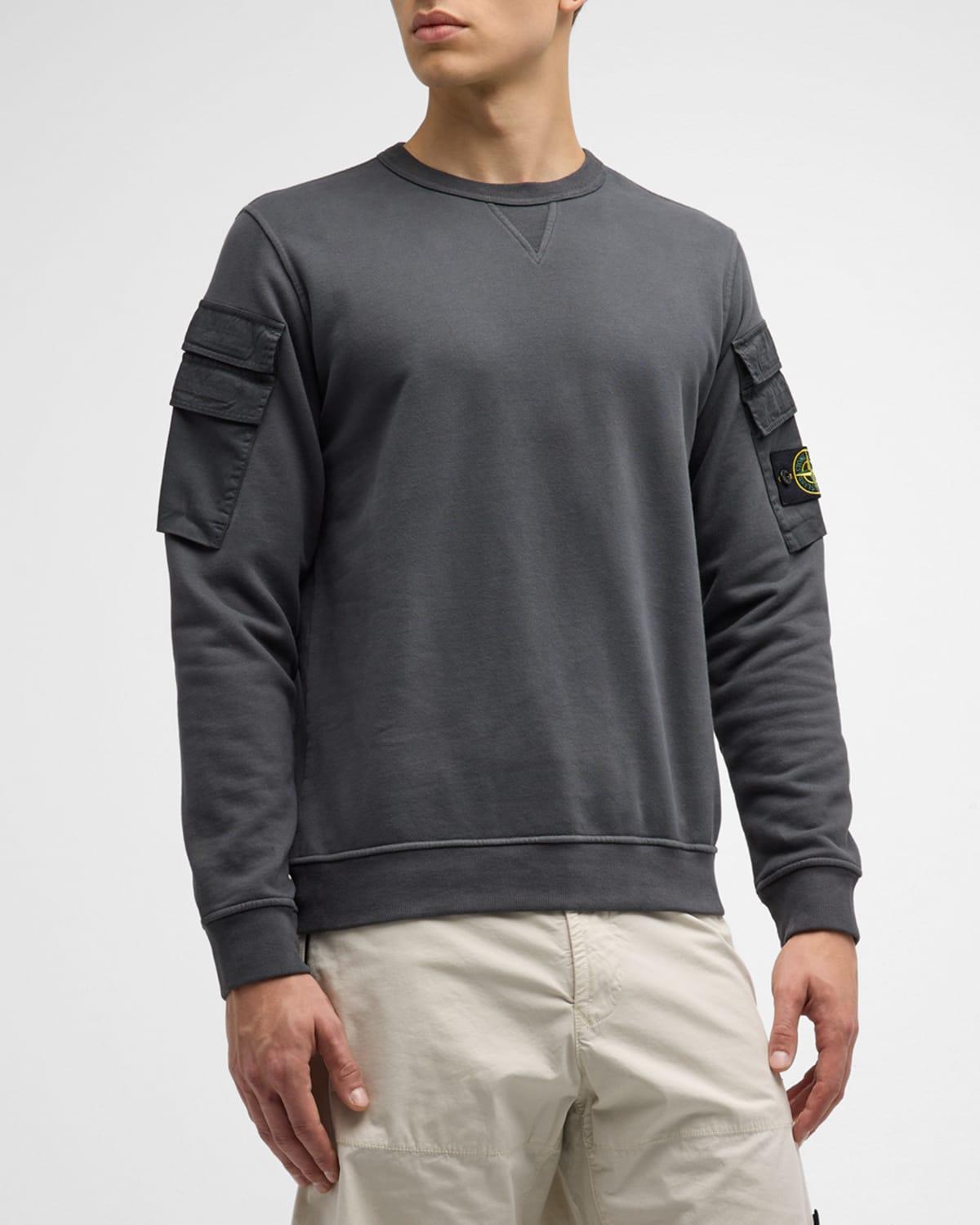 Stone island sweatshirt with cheap pocket