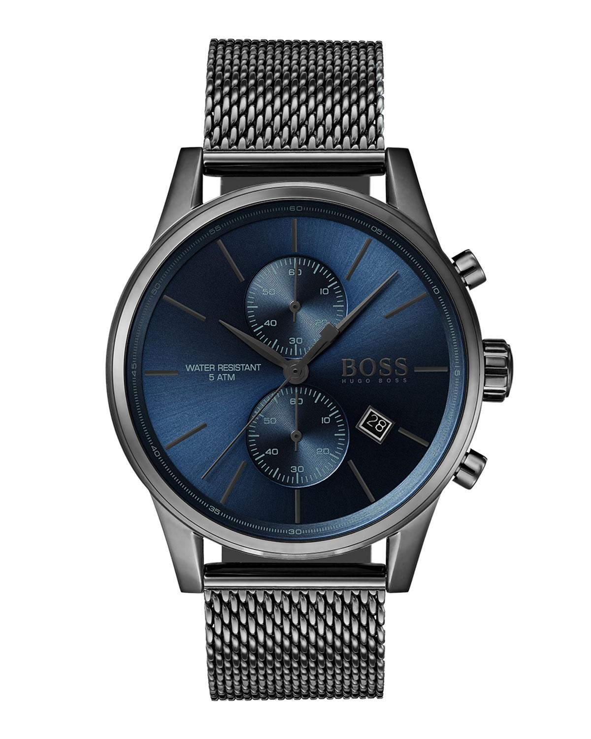 hugo boss grand prix watch blue