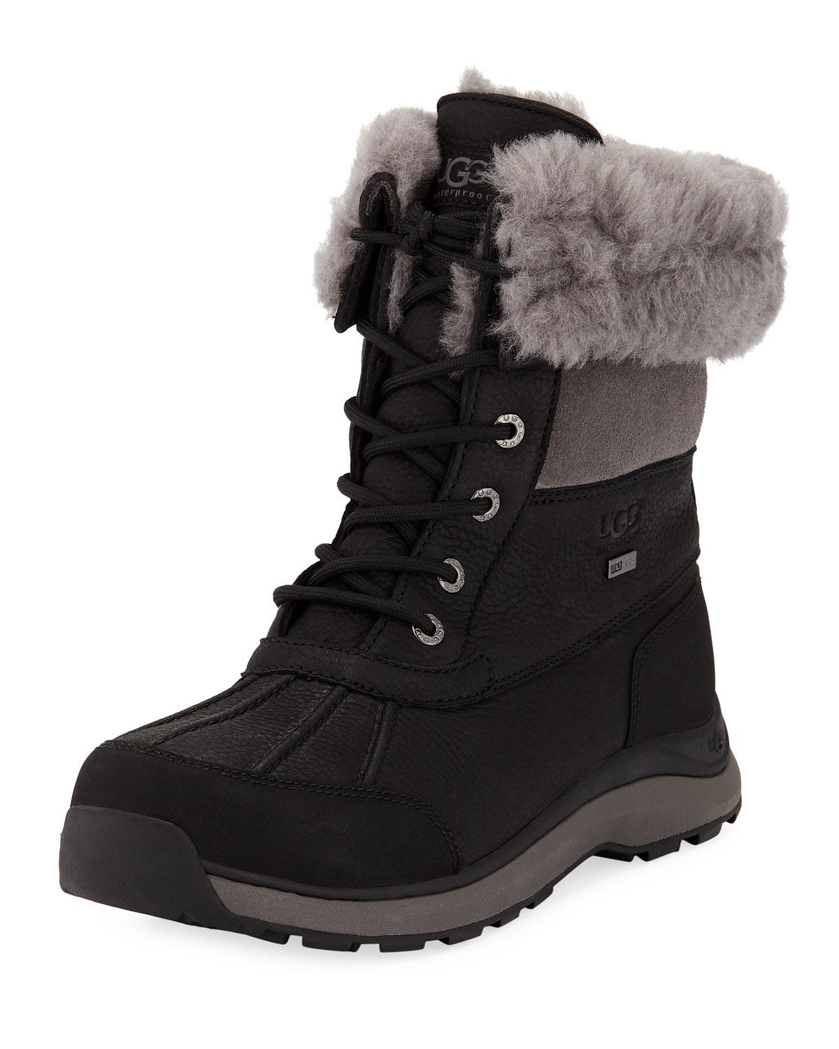 ugg adirondack all black
