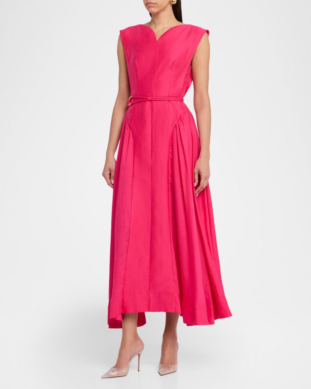 chinese dress ladies Acler Women's Redford Maxi Dress – Saint Bernard
