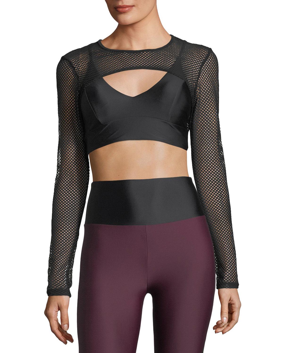 sports bra with sleeves