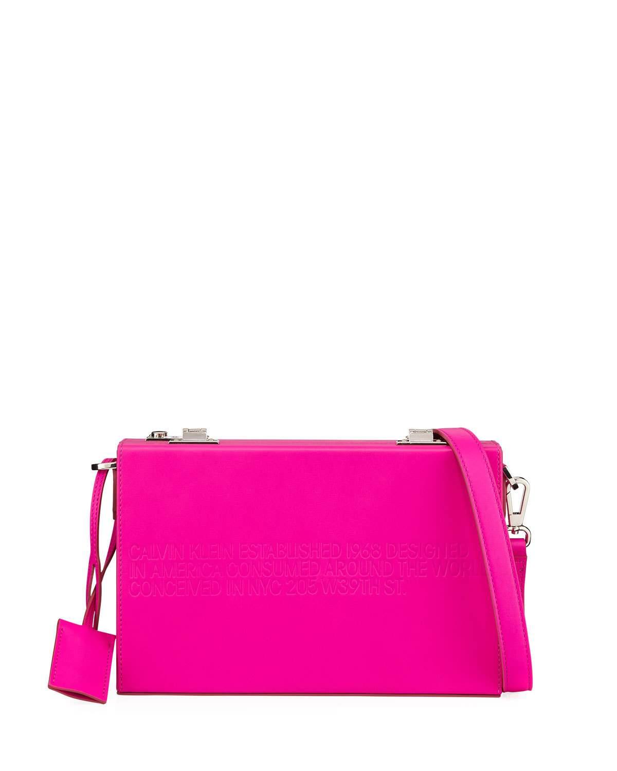 calvin klein pink crossbody bag