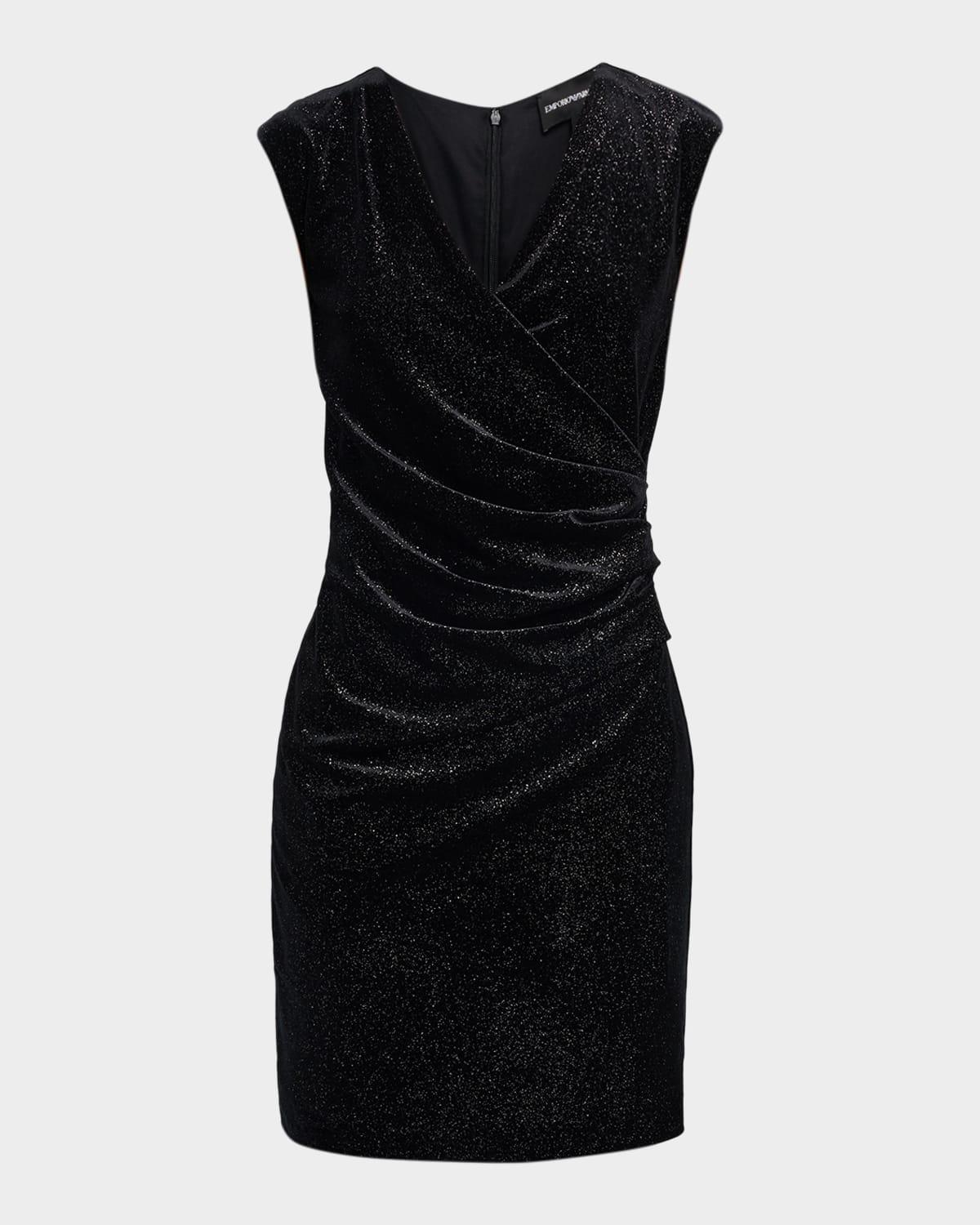 Emporio Armani Velvet Dresses for Women | Lyst