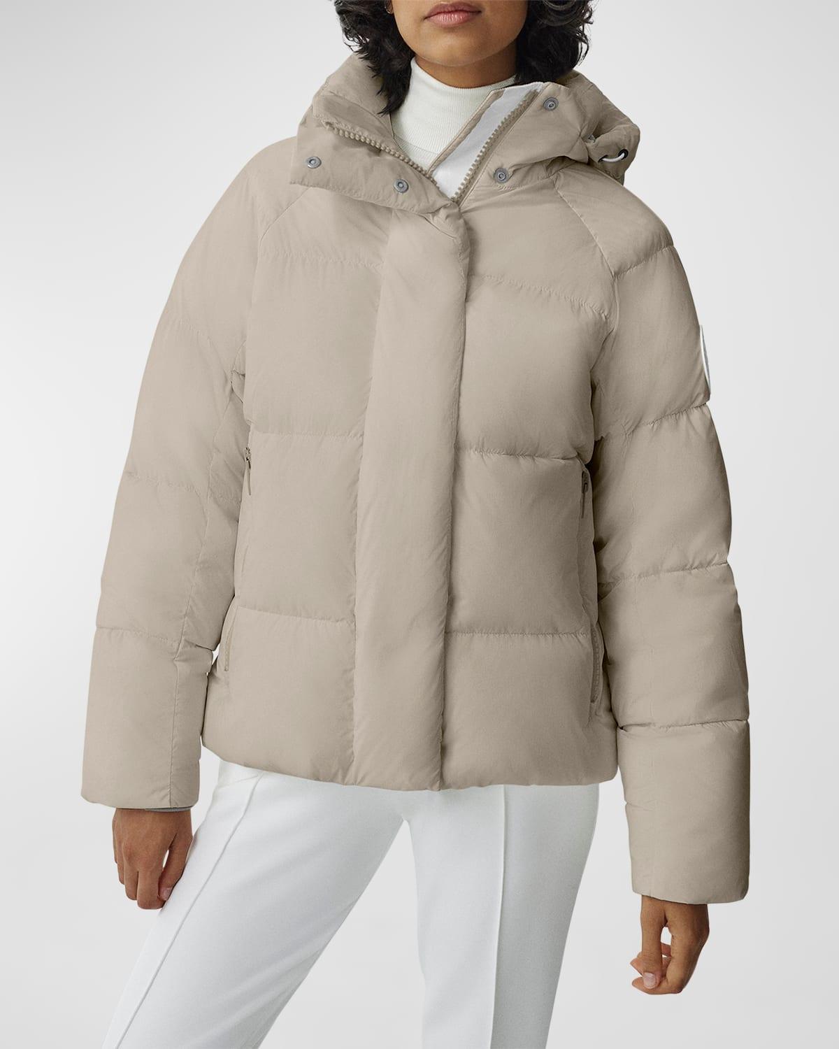 Canada Goose Junction Pastel Parka With Removable Hood in Gray | Lyst