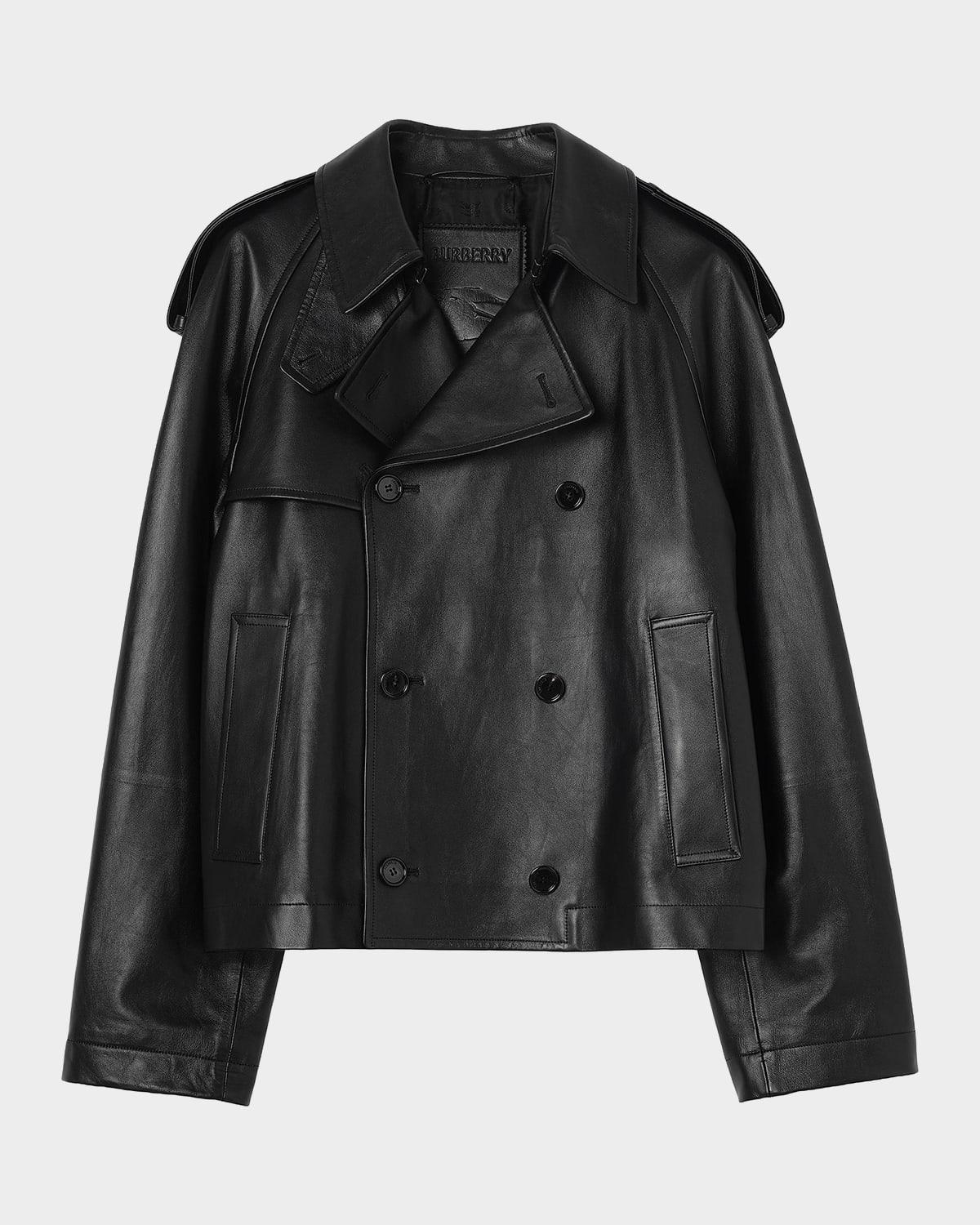 Burberry Leather jackets for Men | Online Sale up to 30% off | Lyst