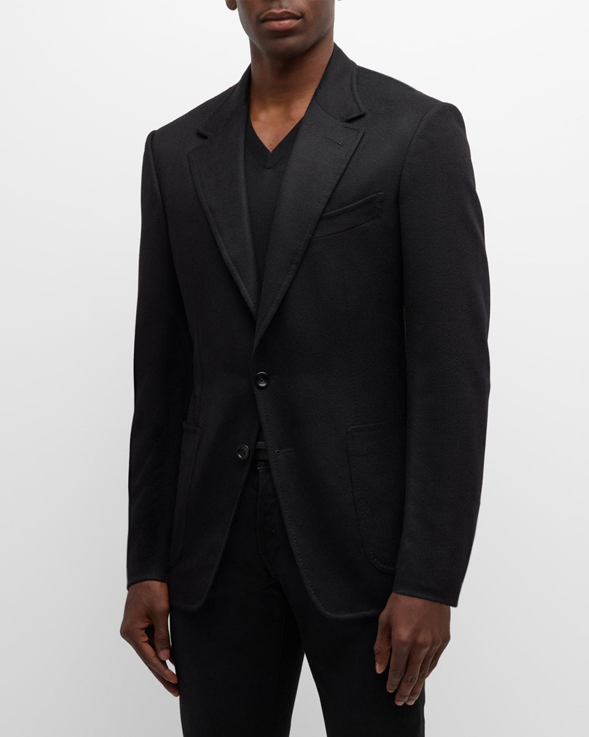 Tom Ford Shelton Cashmere Sport Coat in Black for Men | Lyst