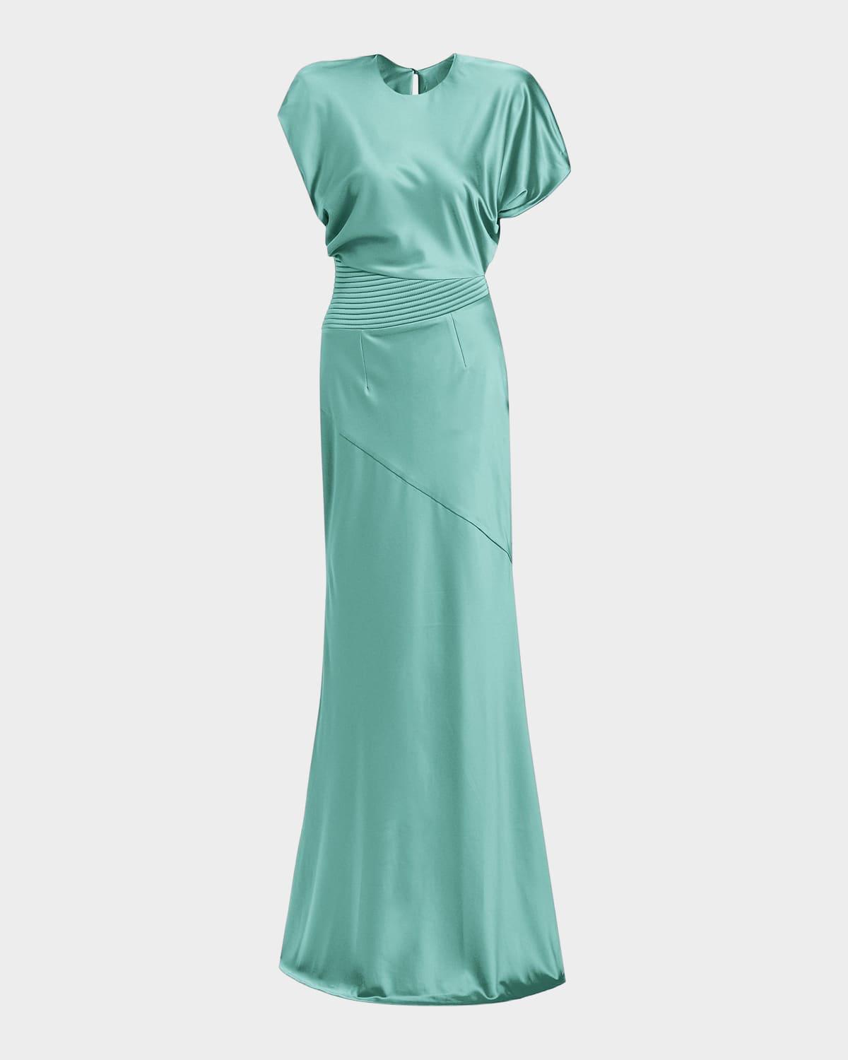 slim fit dress slacks Vintage Neiman Marcus Emerald Green Velvet Cape Cloak