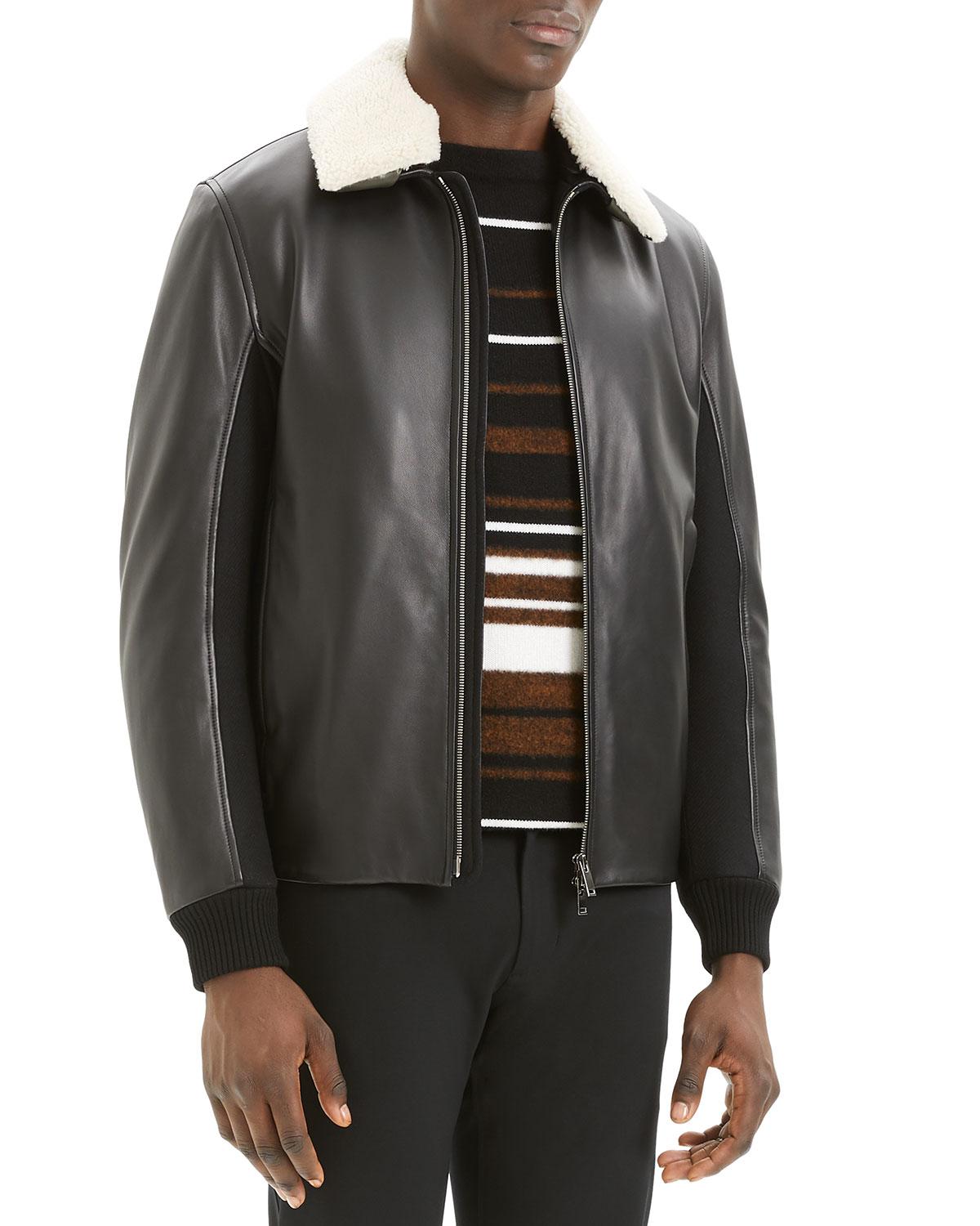 theory shearling jacket