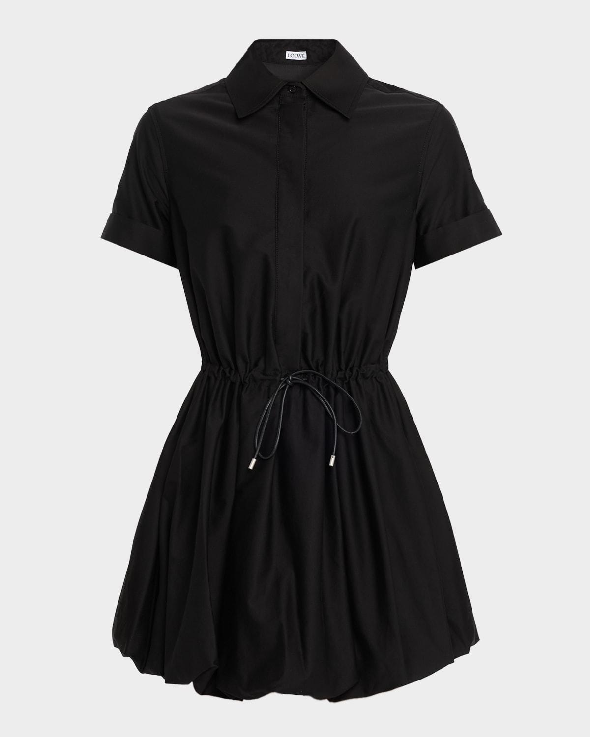 【関税&送料込】Loewe Black Satin Mini Dress Loewe Mini and short dresses for Women | Online Sale up to