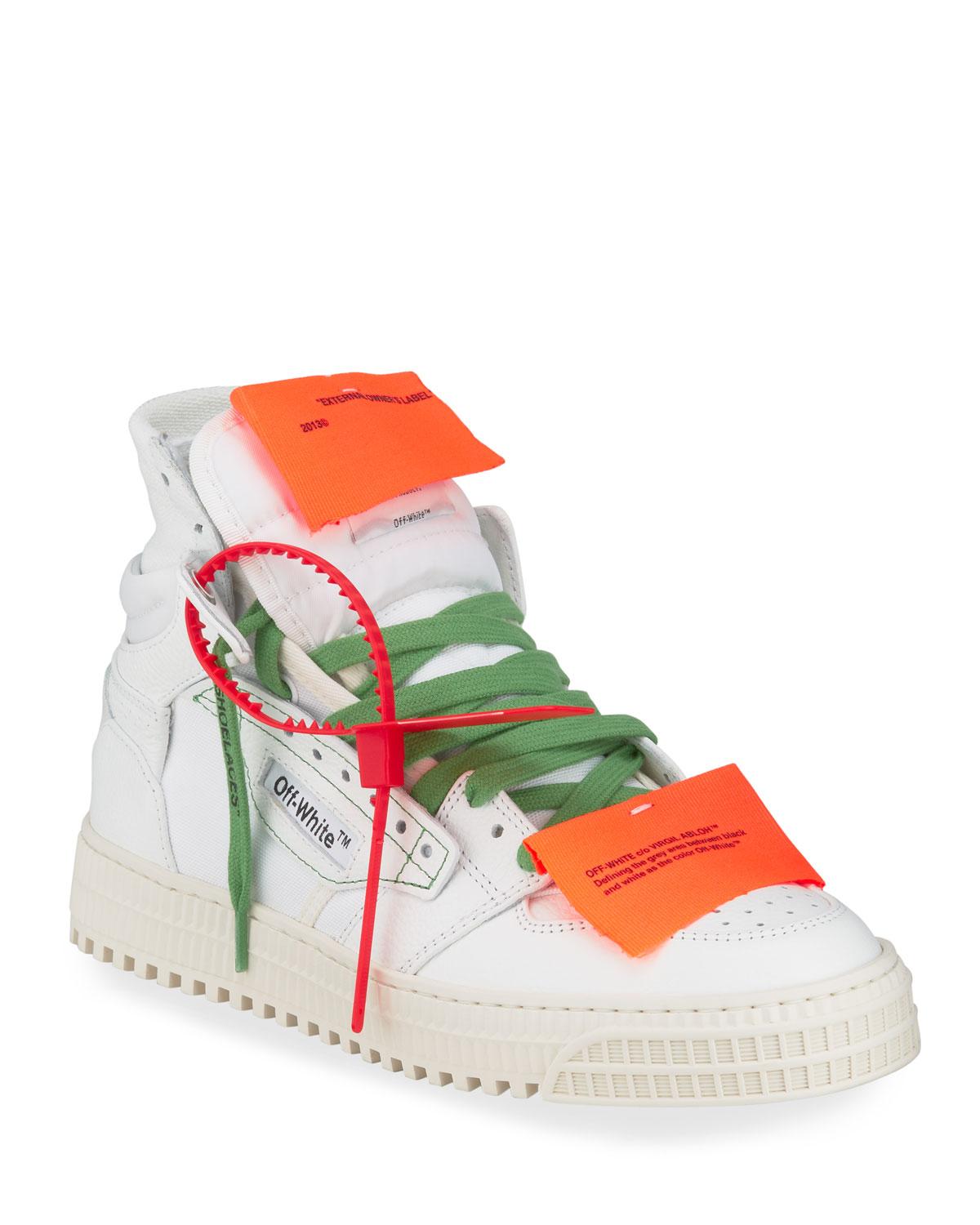 off white sneakers canvas