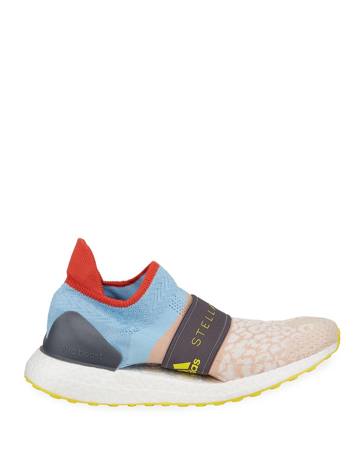 adidas By Stella McCartney Rubber Ultraboost X 3.d.s. Knit Sneakers in Cheetah (Blue) - Lyst