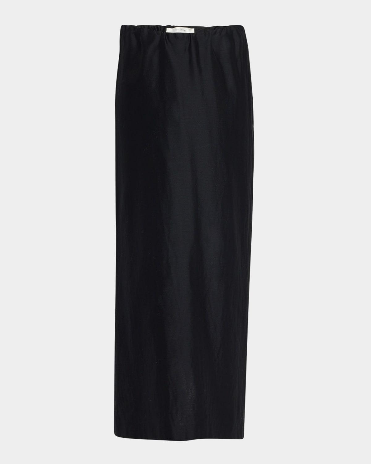 THE ROW ザロウ スカート ウール Kassie wool skirt 855008 Kassie wool skirt in black - The Row | Mytheresa