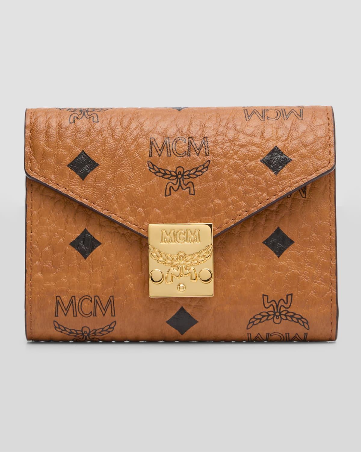 trifold wallet monogram