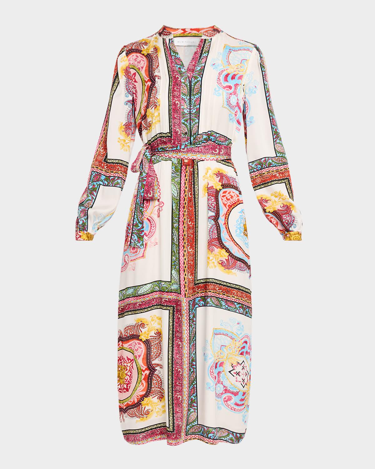 chinese dress ladies Maxi Linen Dress Agra in White
