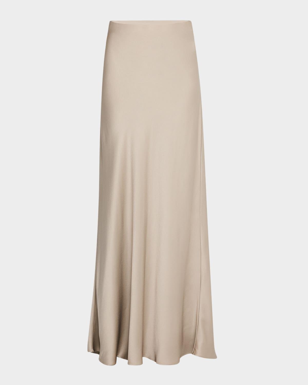 スカート Brunello Cucinelli Satin Cady Mermaid Skirt Brunello Cucinelli Satin Cady Maxi Mermaid Skirt in Natural