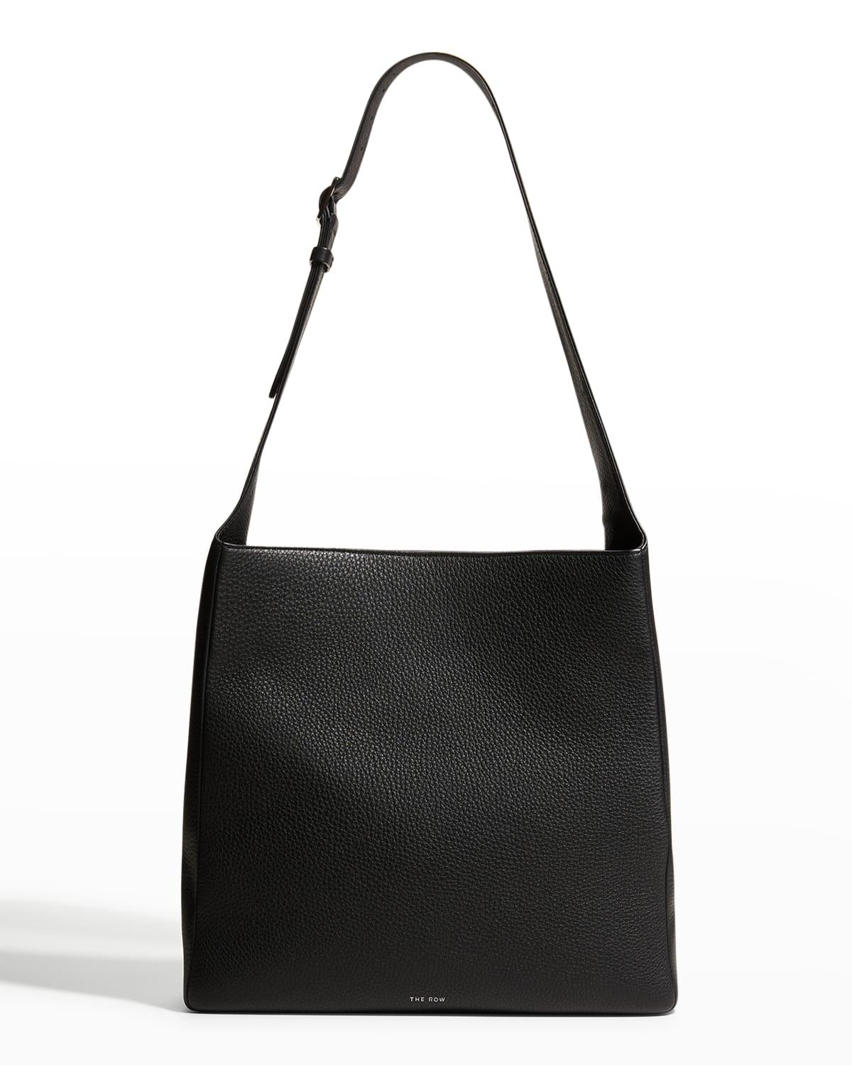 the-row-piper-hobo-bag-in-calf-leather-in-black-lyst